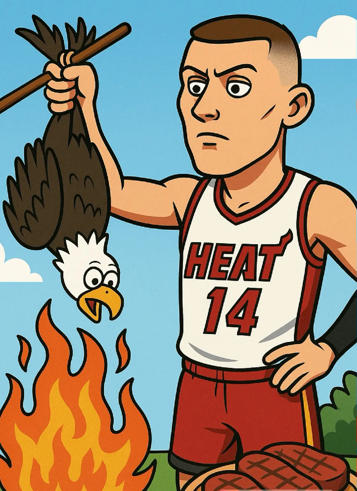 热火逆转老鹰，东部半决赛赢得艰难胜利的简单介绍